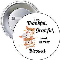 'So Very Blessed' Button Design