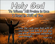 'Holy God' Poster Design 'Holy God' Poster Design