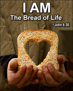 'I AM the Bread of Life' Poster Design