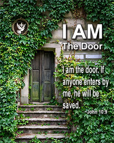 'I AM the Door' Poster Design 'I AM the Door' Poster Design