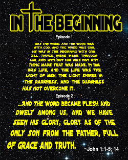 'In the Beginning' Poster Design
