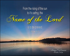 'Naame of the Lord' Poster Design
