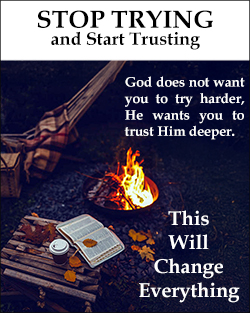 'Stop Trying' Poster Design